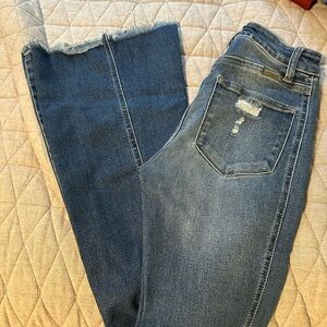 KanCan Dark Blue Flare Jeans